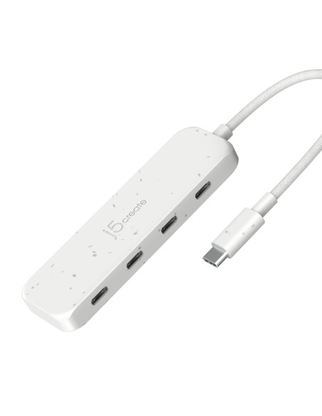 Concentrador USB-C a 4 puertos de tipo C de 2ª generación ecológico